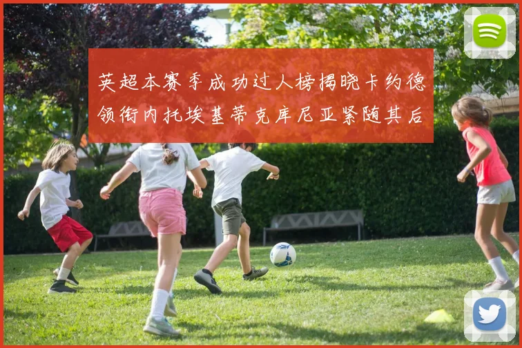 英超本赛季成功过人榜揭晓卡约德领衔内托埃基蒂克库尼亚紧随其后